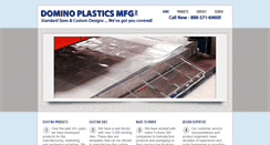 Desktop Screenshot of dominoplastics.com